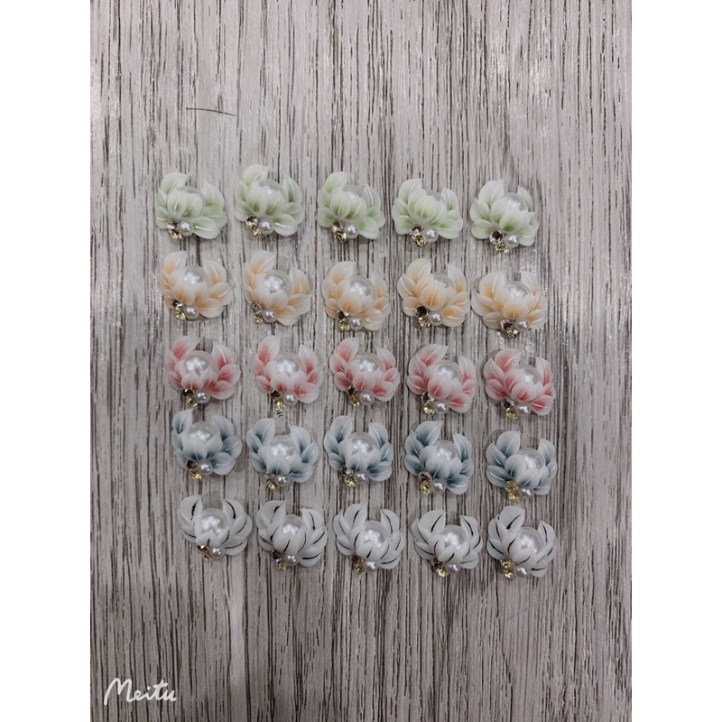 Hoa bột nail ( hoa chân )