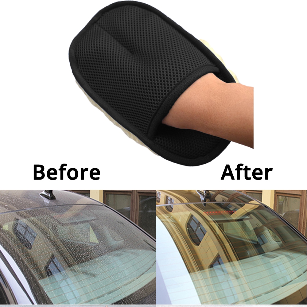 Găng tay mềm mại làm sạch xe hơi / xe máy