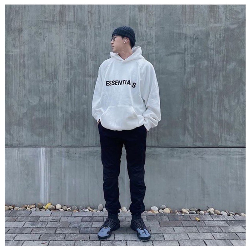 Áo hoodie essentials in ngực , áo nỉ mũ unisex dáng rộng street tyle nam nữ , Cocmer_vn | BigBuy360 - bigbuy360.vn