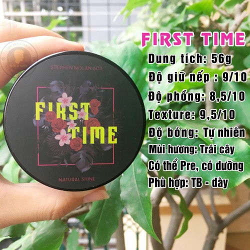 Sáp vuốt tóc First Time 56g – Lọ Nhôm (SN603)