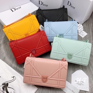 Túi xách nữ chữ Di đinh tán fullbox