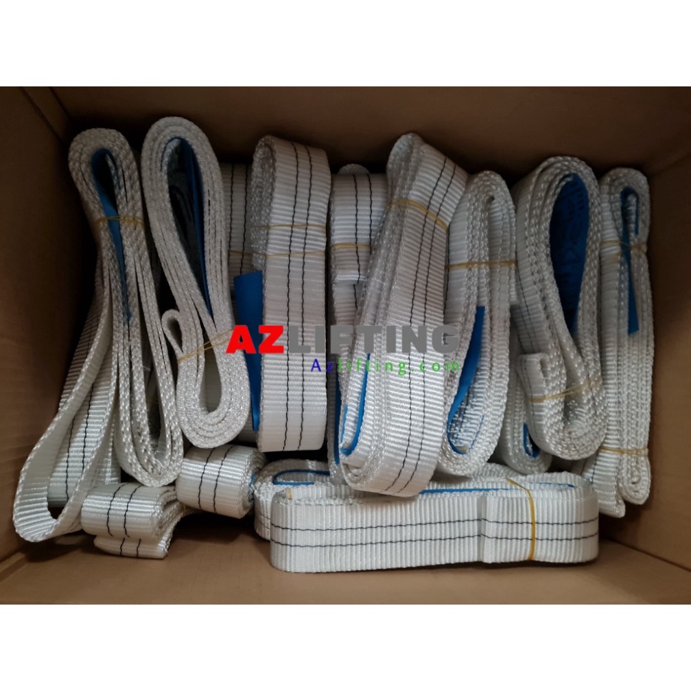 [Giá tại kho] Cáp vải cẩu hàng 2 tấn bản 50mm may vòng tròn