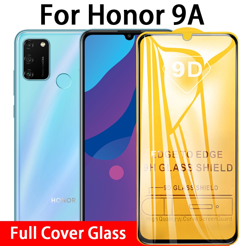 9D Full Glue Tempered Glass on for Huawei Honor 9A 9 A honor9 a honor9a 6.3'' Screen Protector MOA-LX9N 9H Protective Film Glas