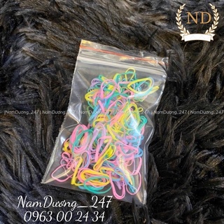 Dây chun buộc tóc nhiều màu