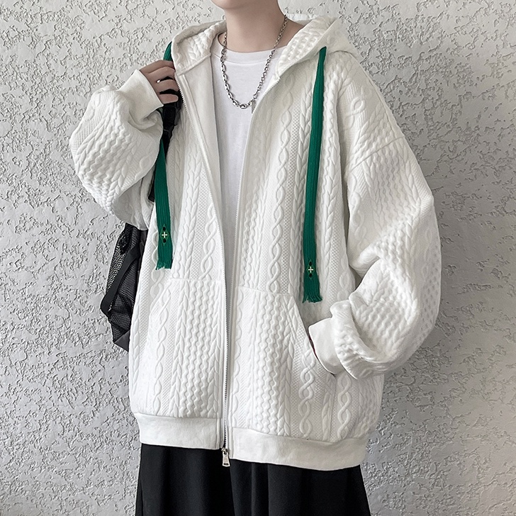 Áo hoodie nam tay dài hàn quốc dành cho nam nữ hoodie zip cặp đôi áo hoodie trắng nữ bigsize hàng đầu của phụ thời trang form rộng unisex áo khoác