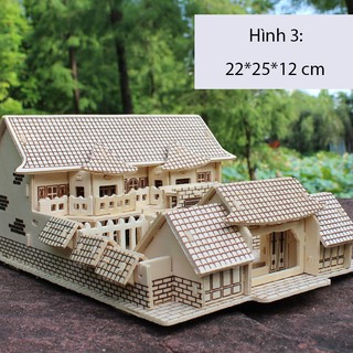 Mô Hình Lắp Ráp Gỗ 3D