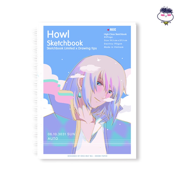 Sổ Phác Thảo Phiên Bản Giới Hạn - 172 GSM - Có Kiến Thức Hội Họa - Ong Mặt Bự