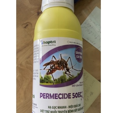 Thuốc diệt muỗi và ruồi Permecide 50FC chai 1 lít