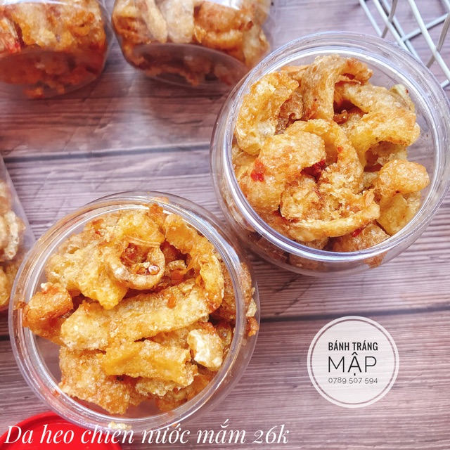 Da heo chiên nước mắm