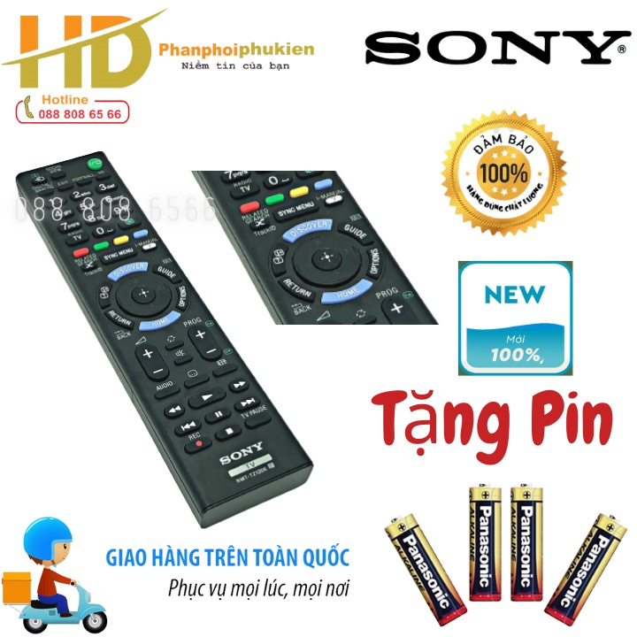 Điều Khiển TiVi Sony Remote cho TiVi Sony hàng chính hãng