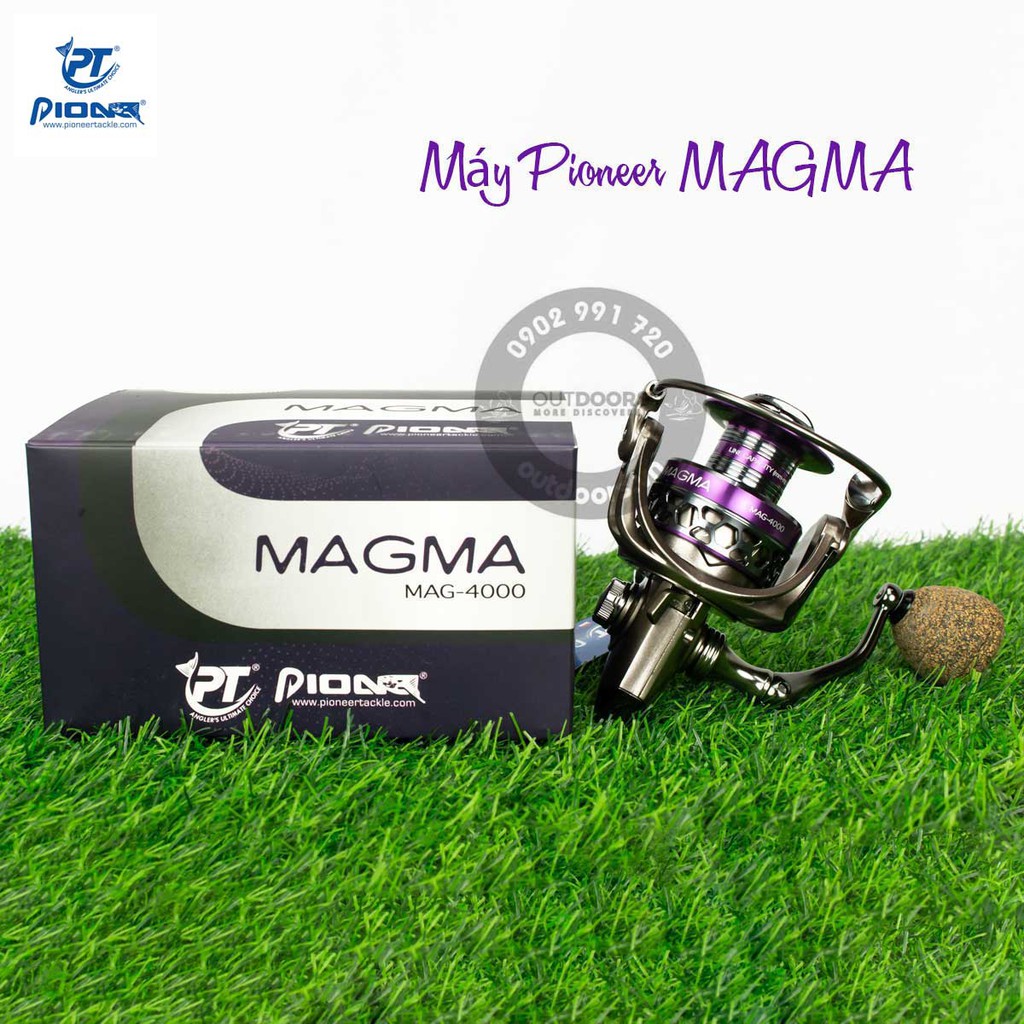 Máy câu cá Pioneer MAGMA MAG đủ size cho bạn lựa chọn