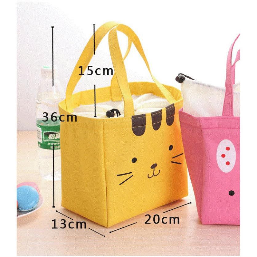 Túi Giữ Nhiệt Đựng Cơm Trưa/ Đồ Ăn Uống Văn Phòng GIAO NGẪU NHIÊN Ạ