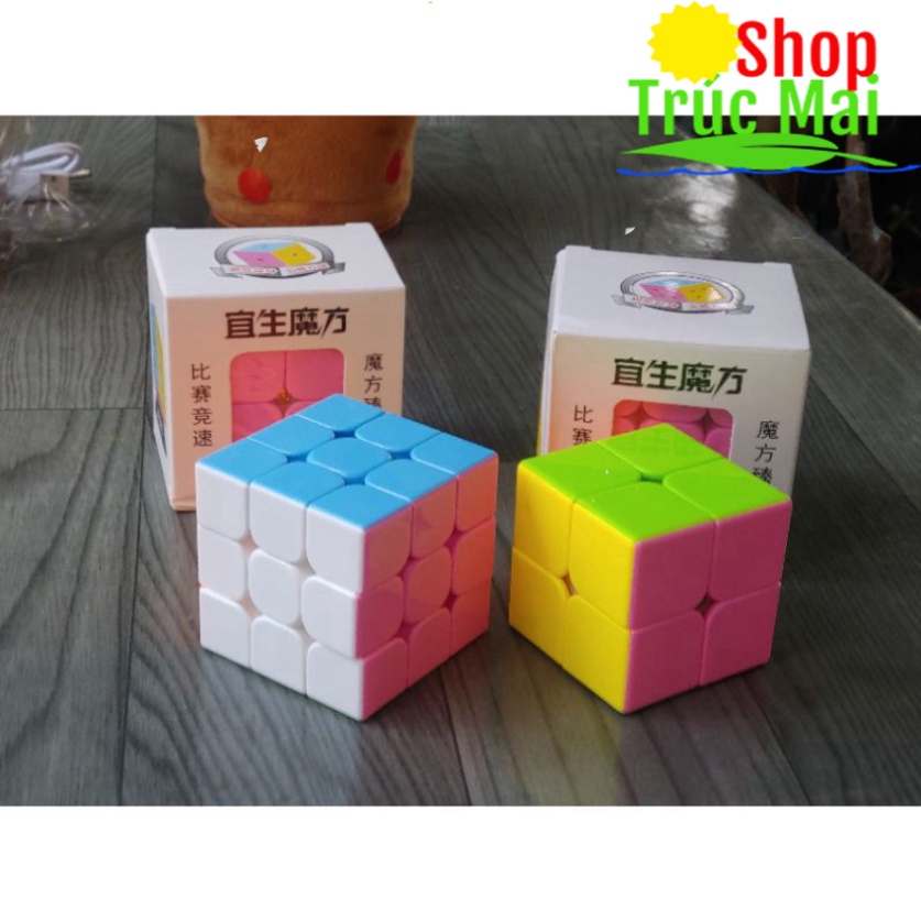 rubik 3x3×3 2×2×2 đồ chơi trí tuệ cho trẻ rô bích đồ chơi robik