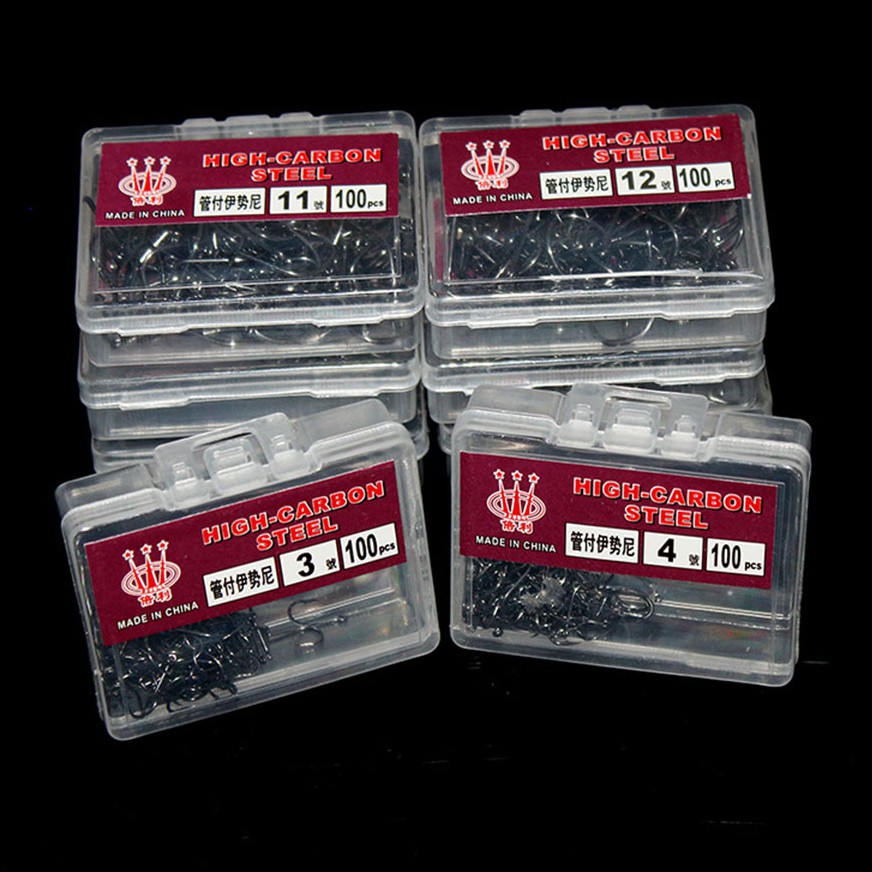 100lưỡi câu thủ công thép trắng chuyên rô,Lưỡi Câu Tháp Vàng Siêu Bén, Lưỡi Câu Cá Chép Rô Phi/Fishing Hook