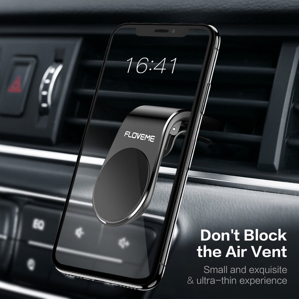 [HT11]Universal Phone Holder Clip Car Air Vent Magnetic Bracket for Mobile Phone GPS