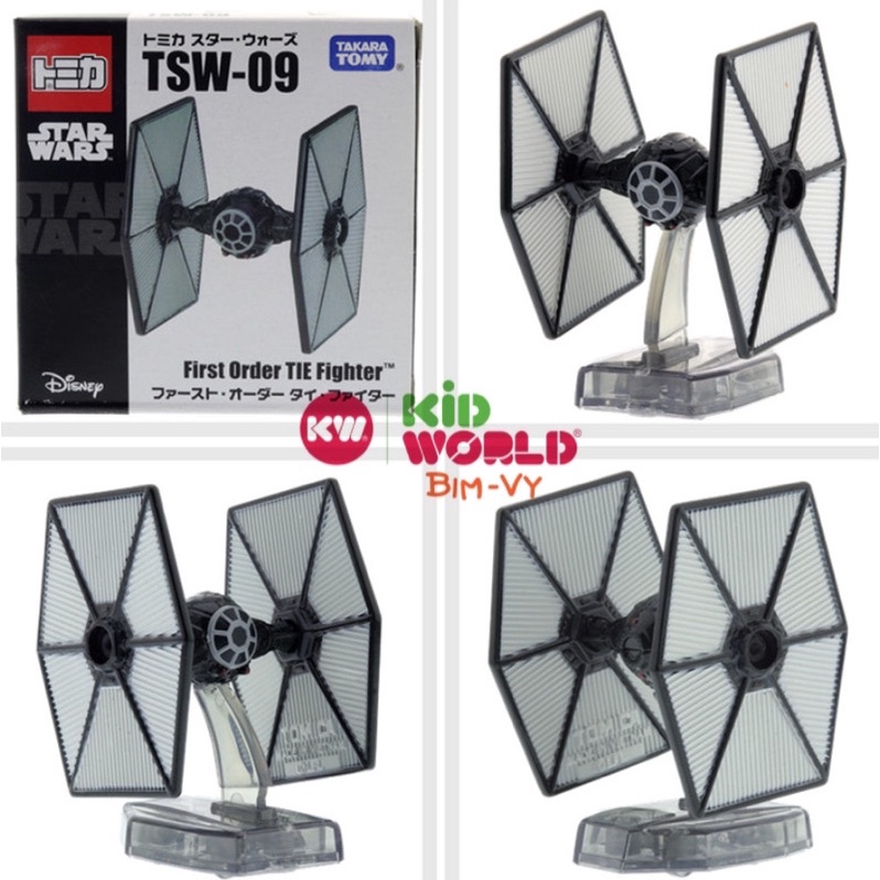 Xe mô hình Tomica Box Disney Star Wars TSW-09 First Order Tie Fighter. MS: 652.