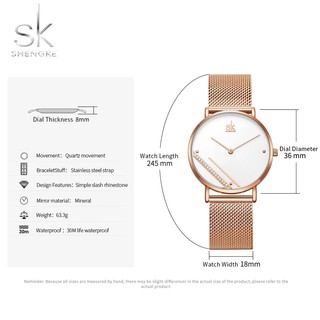 Đồng Hồ Nữ Shengke 11K0106L