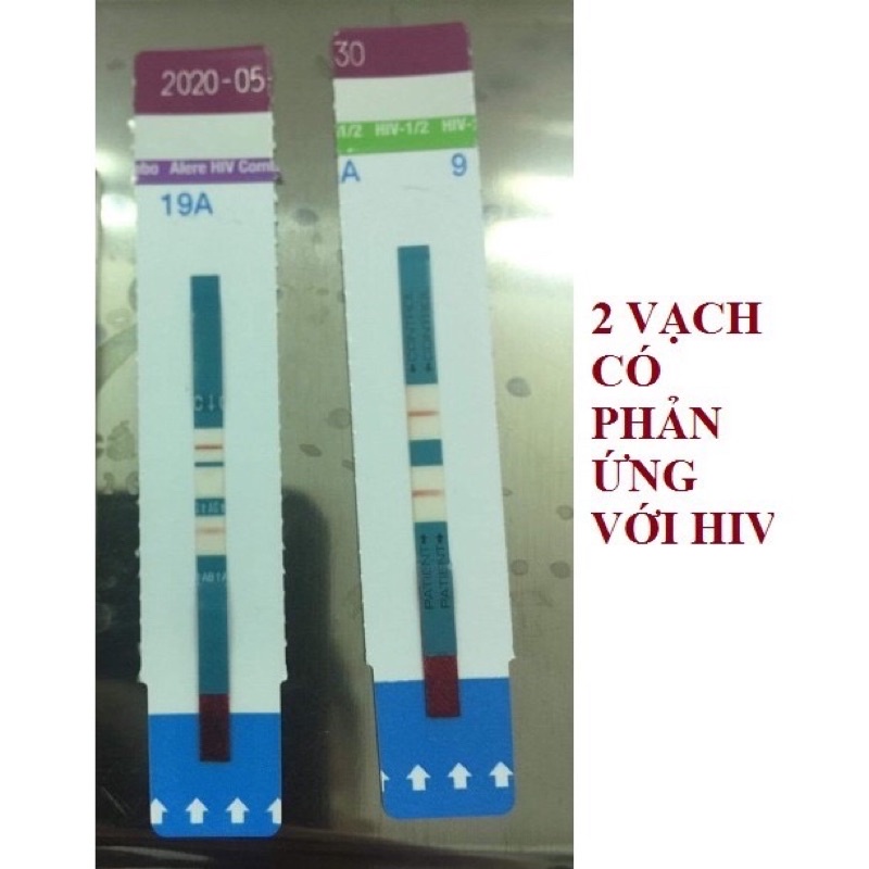 QUE TEST HIV ALERE COMBO, BỘ XÉT NGHIỆM HIV TẠI NHÀ 14 NGÀY