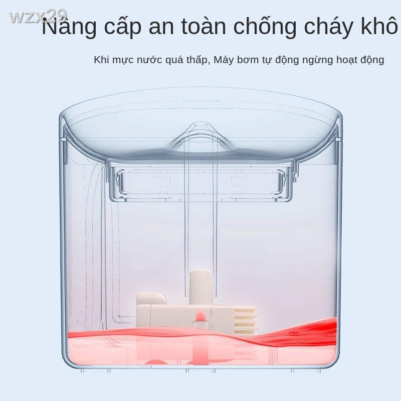 Nước uống cho mèo Donis Máy di động im lặng ăn chó tự tuần hoàn vật nuôi chậu tạo tác