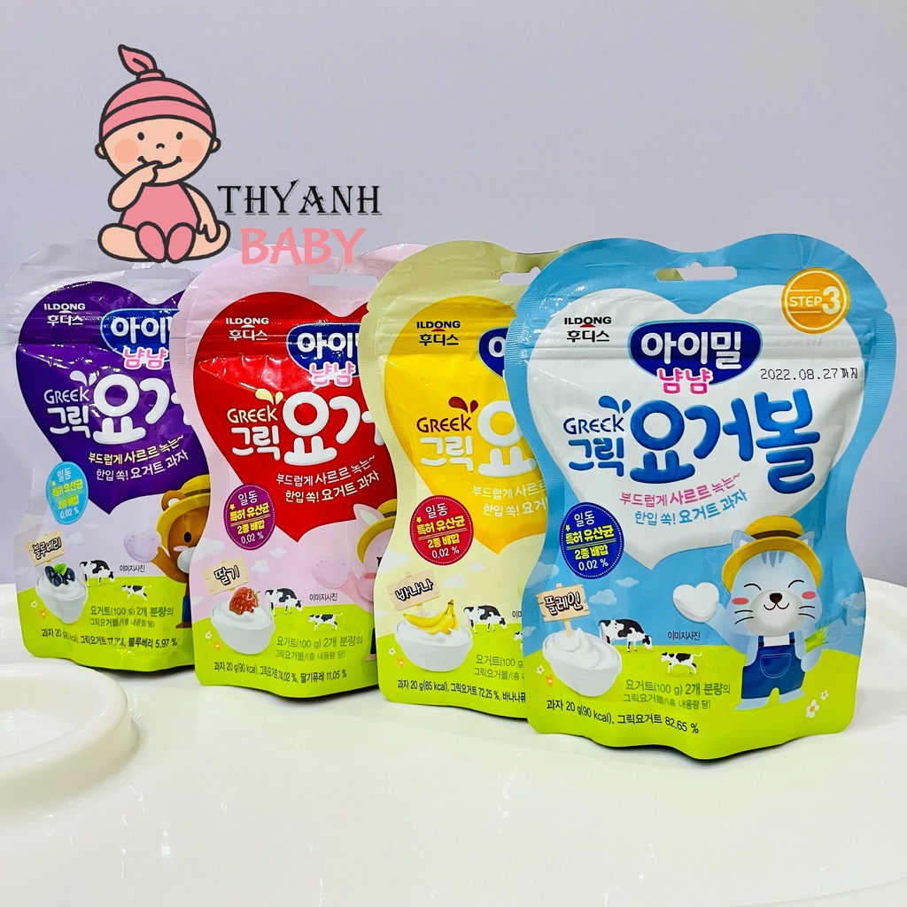 Sữa chua khô ildong Hàn Quốc (HSD T5/2023)
