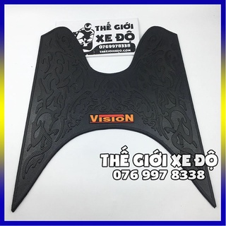 Thảm lót sàn vision 2011 - 2012 - 2013 - đồ chơi phụ kiện để chân xe vision đời đầu