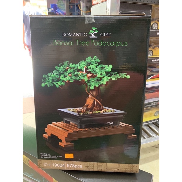 Đồ chơi lắp ráp Bonsai Tree 10281 - X19004 Xếp hình chậu cây cảnh 878 mảnh ghép