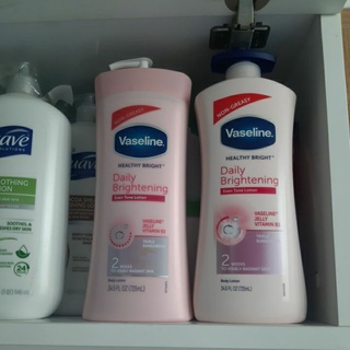 KEM DƯỠNG THỂ TOÀN THÂN CÓ DƯỠNG TRẮNG VASELINE HEALTHY WHITE LIGHTENING VISIBLE  LOTION 725ML