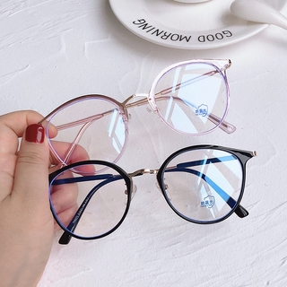 Mắt Kính TR90 Tròng Kim Loại Chống Ánh Sáng Xanh Thời Trang