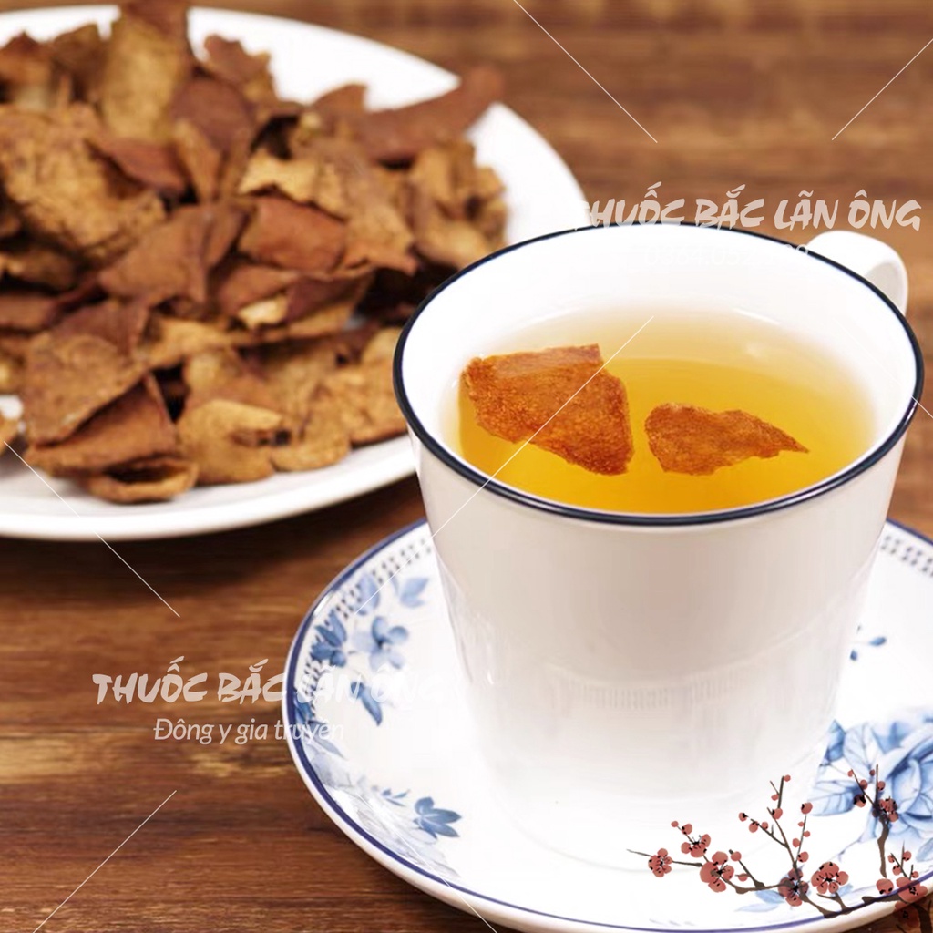Vỏ lựu khô 500g (Thạch lựu bì hàng loại 1)