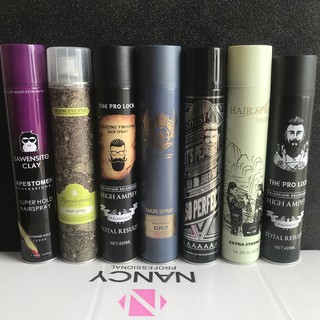 gôm xịt tóc -kéo giữ nếp tóc