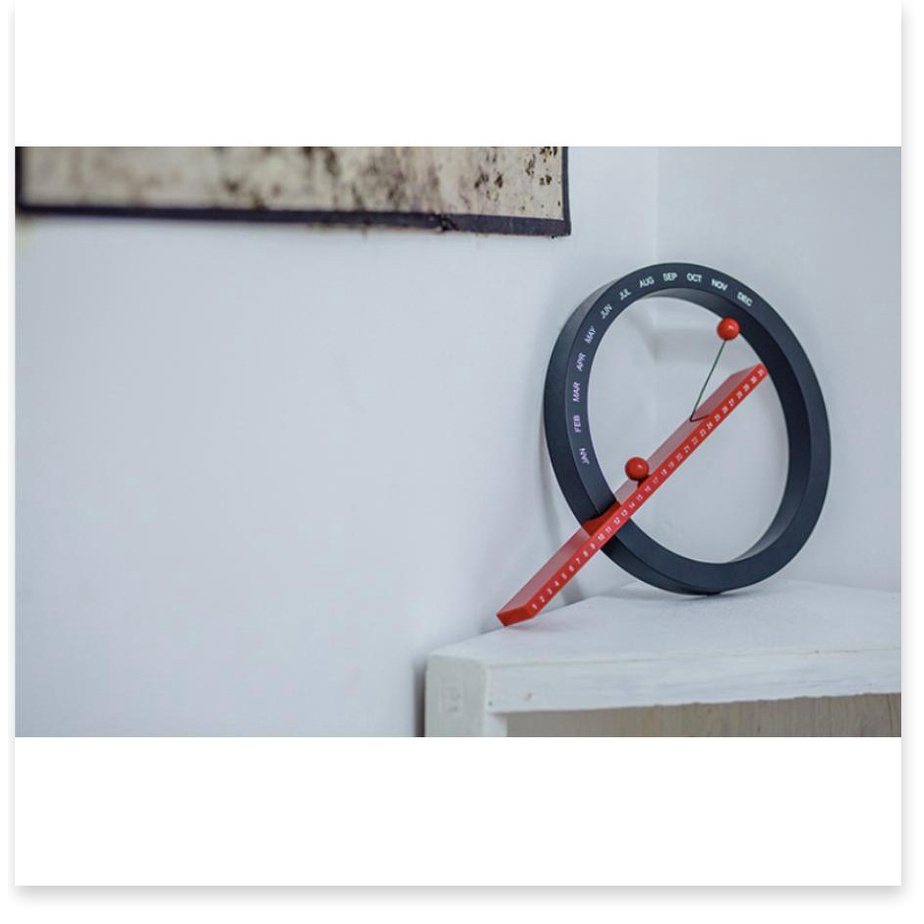 Hàng new-  Lịch nam châm để bàn Red Mag Deco Retro