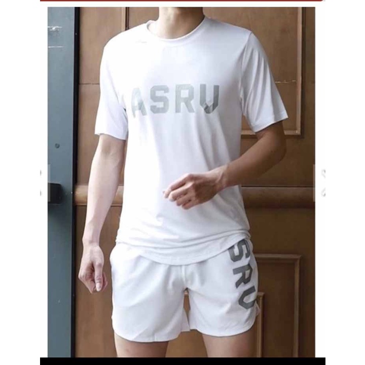 Bộ Tập Gym Nam ASRU / Đồ Thể Thao Nữ Thun Lạnh Co Giãn 4 Chiều Mới Nhất 2023