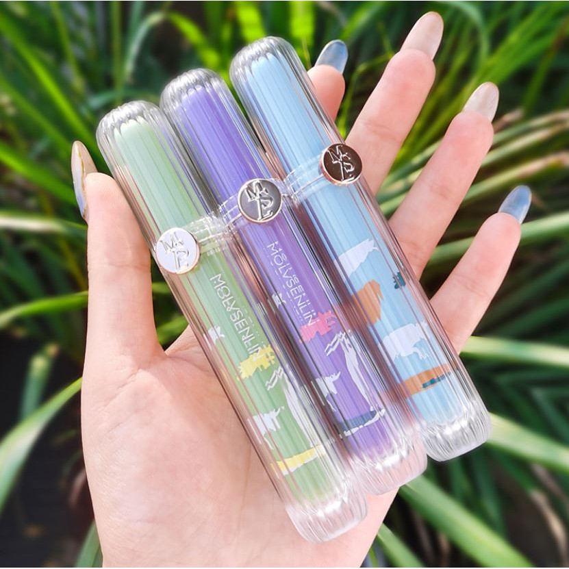Chuốt mi MOLVSENLIN làm dài mi cong mi dày mi dưỡng mi chống thấm nước Waterproof Matador Mascara MOLV01 | BigBuy360 - bigbuy360.vn