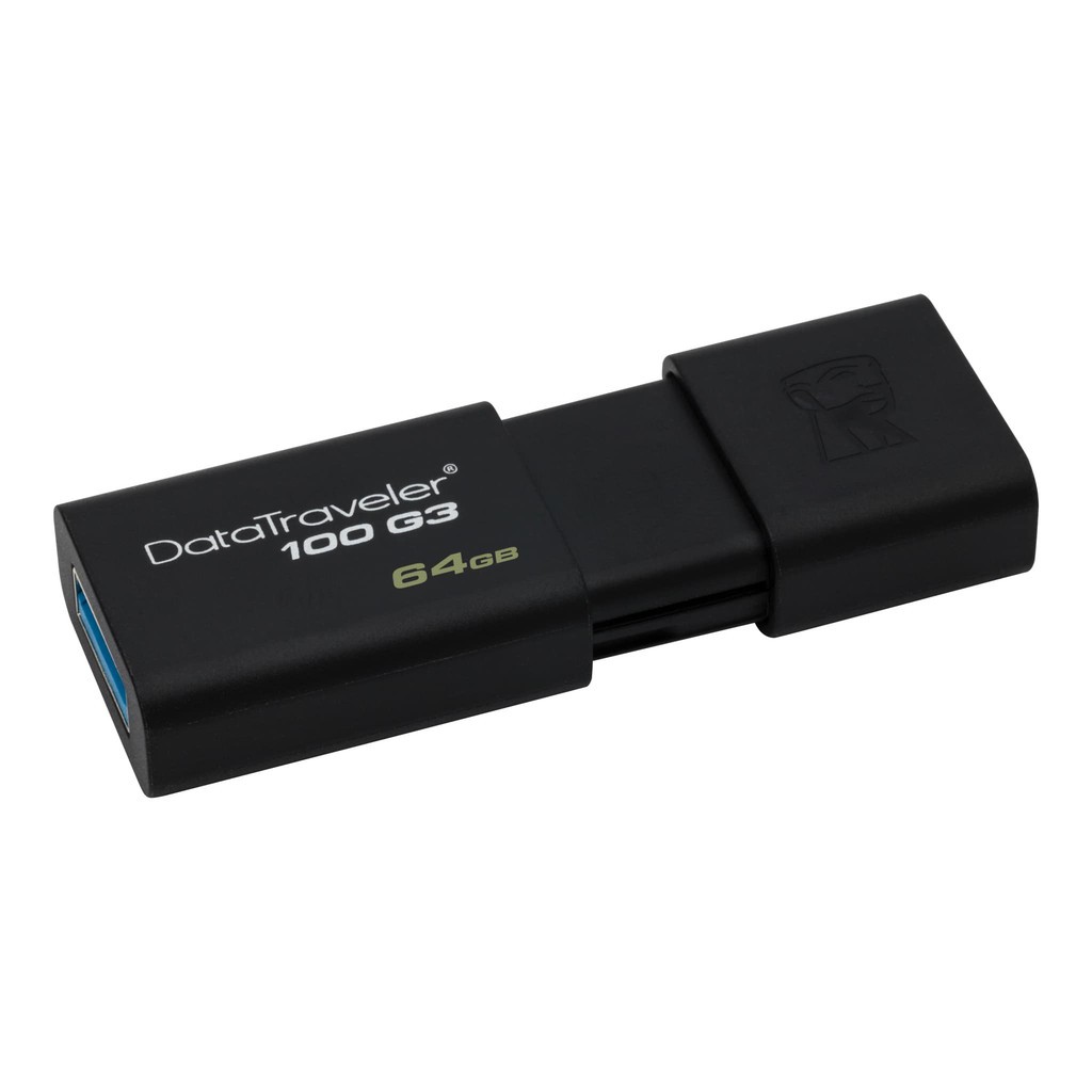 USB 3.0 Kingston DT100G3 64Gb tốc độ tới 100MB/s - Hàng chính hãng