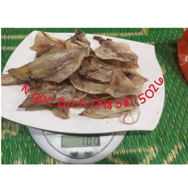 mực khô vân đồn siêu mini, siêu dày ngọt, gói 100gr