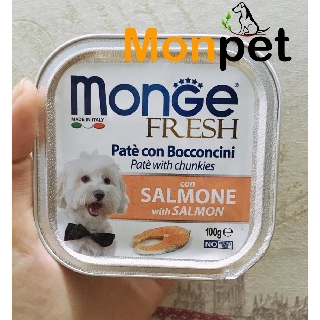 Pate Monge cho chó nhiều vị 100g