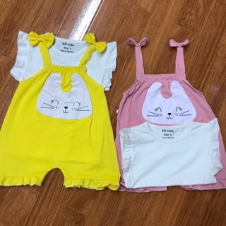 Combo sỉ yếm và bộ xuất hàn cho bé