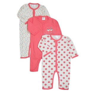 Body Baby Gear - bộ Cú Hồng