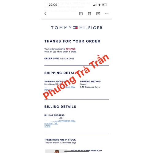 Dép Tommy Hilfiger Delsie