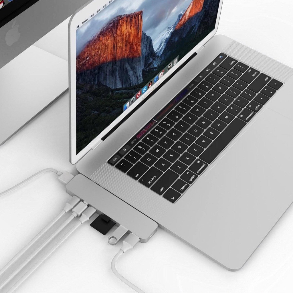 Cổng Chuyển HyperDrive USA 8-IN-2 USB-C Hub For Macbook - GN28D