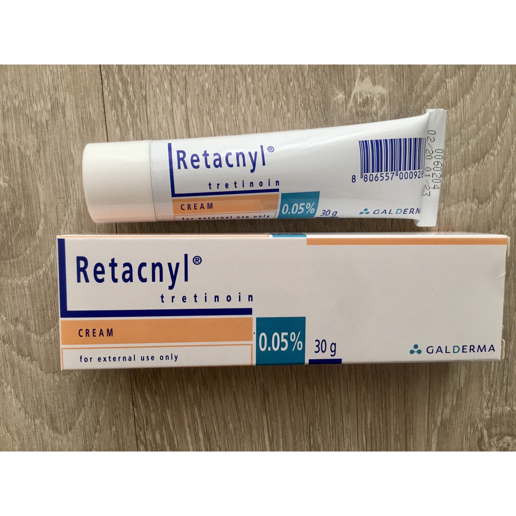 [30g] RETACNYL 0.05% TRETINOIN CREAM DA MỤN