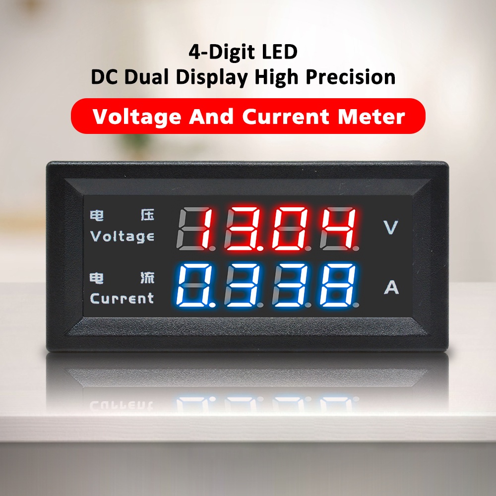 Vôn kế Pcbfun M4430 kỹ thuật số 0-100V 10A 4-Bit 5 dây