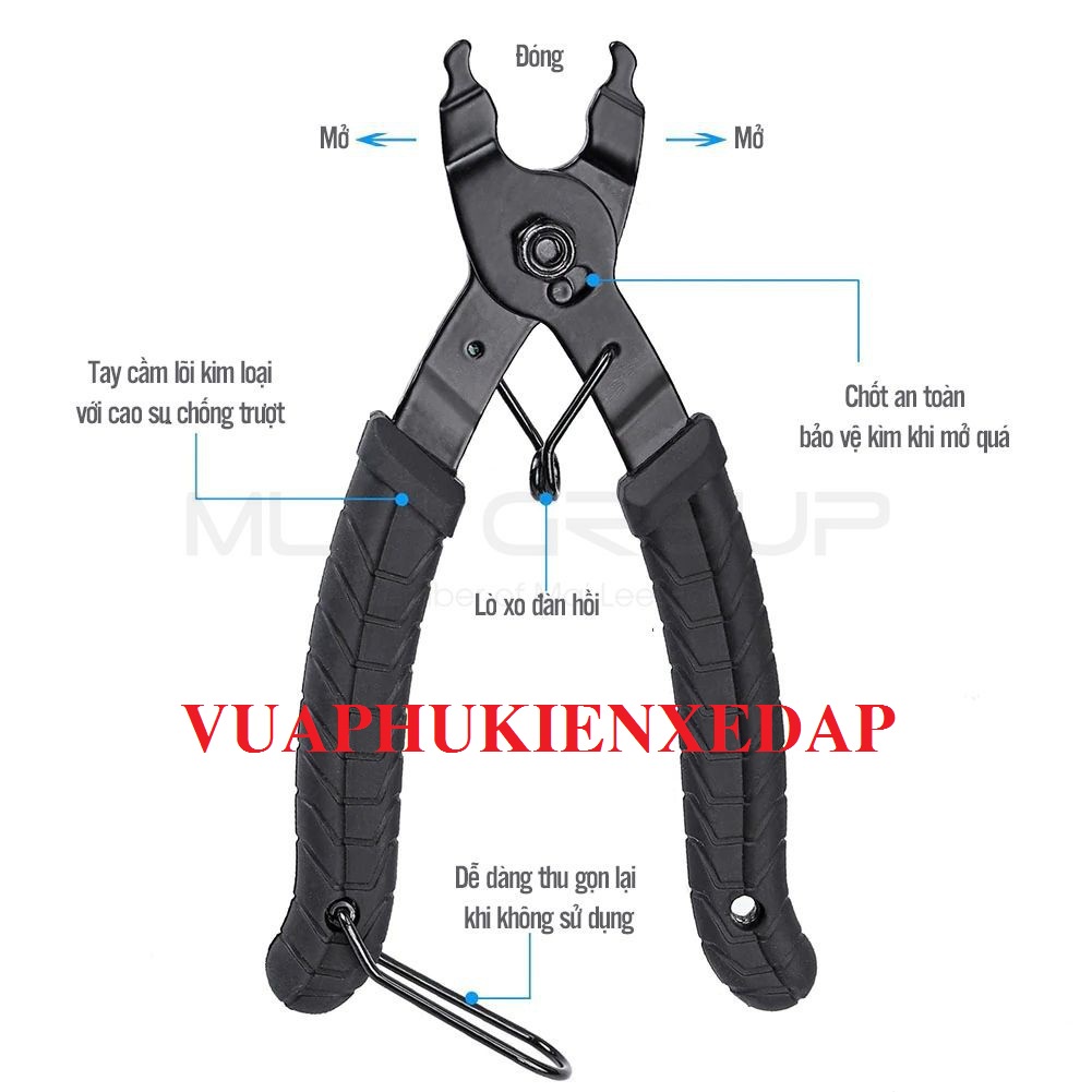 Kìm cắt mắt xích Tháo mở mắt xích xe đạp thể thao