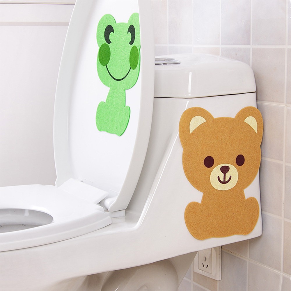 [Gia Huy Diet] Miếng Dán Khử Mùi Toilet Than Hoạt Tính Hình Thú Ngộ Nghĩnh - Mùi Hương Dễ Chịu