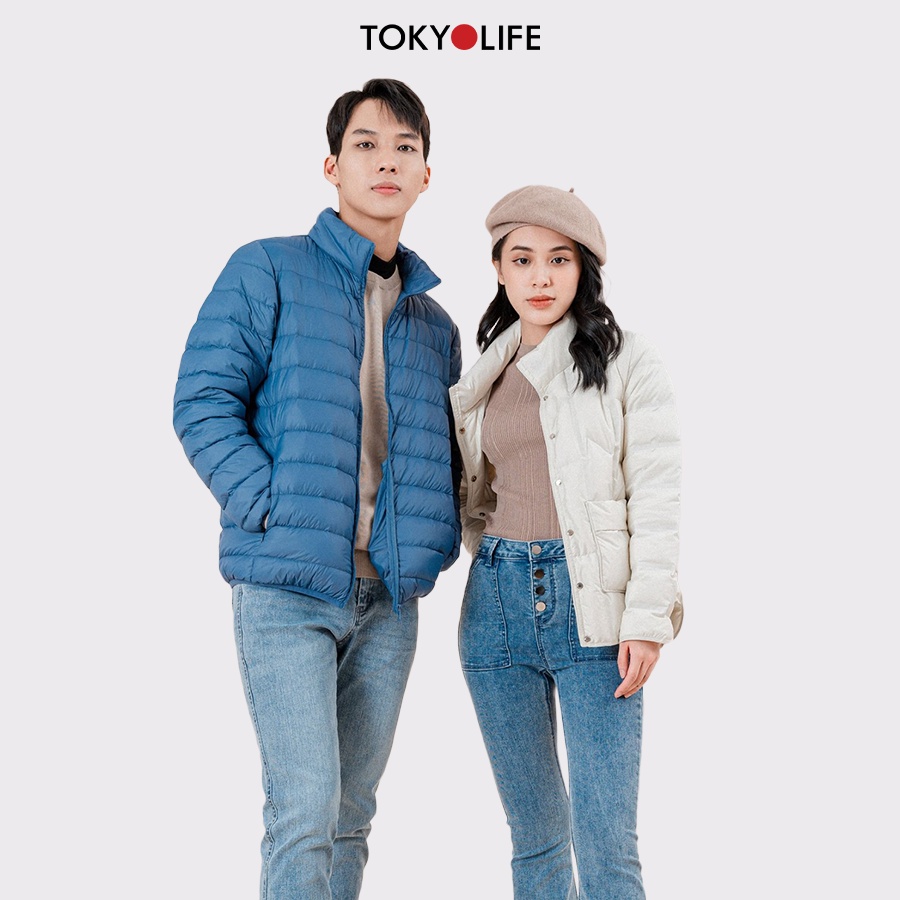 [Mã WABRTK153 giảm 12% đơn 250K] Áo Khoác Lông Vũ Cao Cấp Siêu Nhẹ, Ấm Nam cổ cao TOKYOLIFE I7FEJ004J