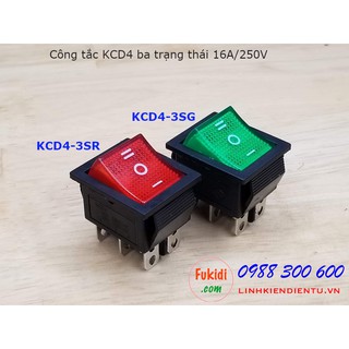 Công tắc bập bênh ba trạng thái KCD4-3S