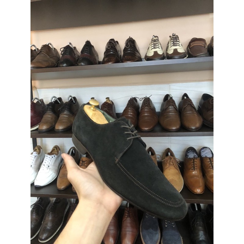 [Giày 2hand] Giày Tây Da Lộn Thương Hiệu Vero coivo (italia) Size 41