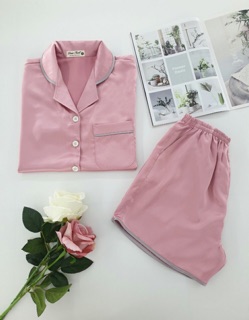 Pijama phi lụa