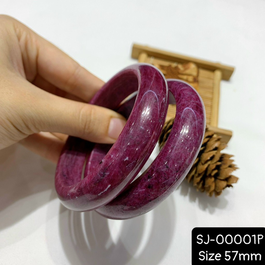 Vòng Kiềng RB Nam Phi Đẹp Xuất Sắc Có Size 53-59mm