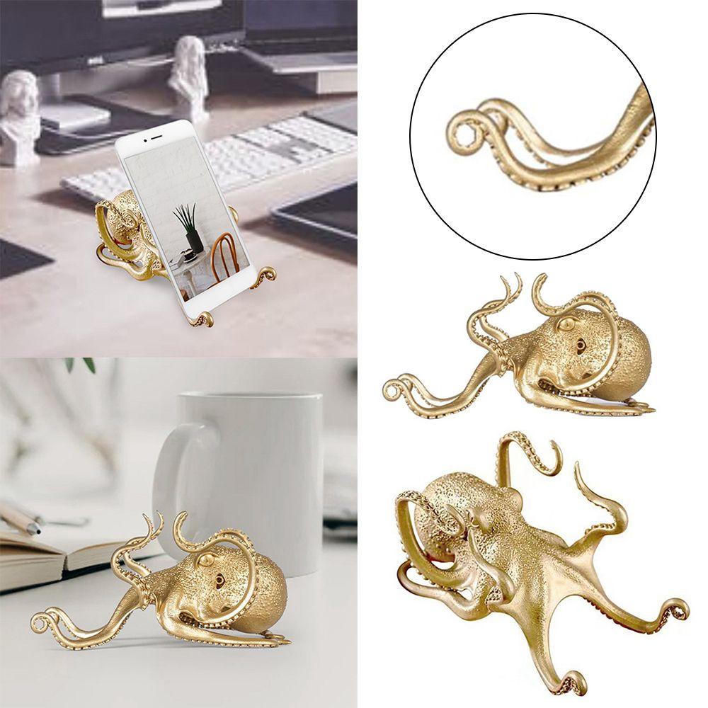 Giá Đỡ Điện Thoại Hình Bạch Tuộc Độc Đáo Dùng Trang Trí Bàn Làm Việc 1